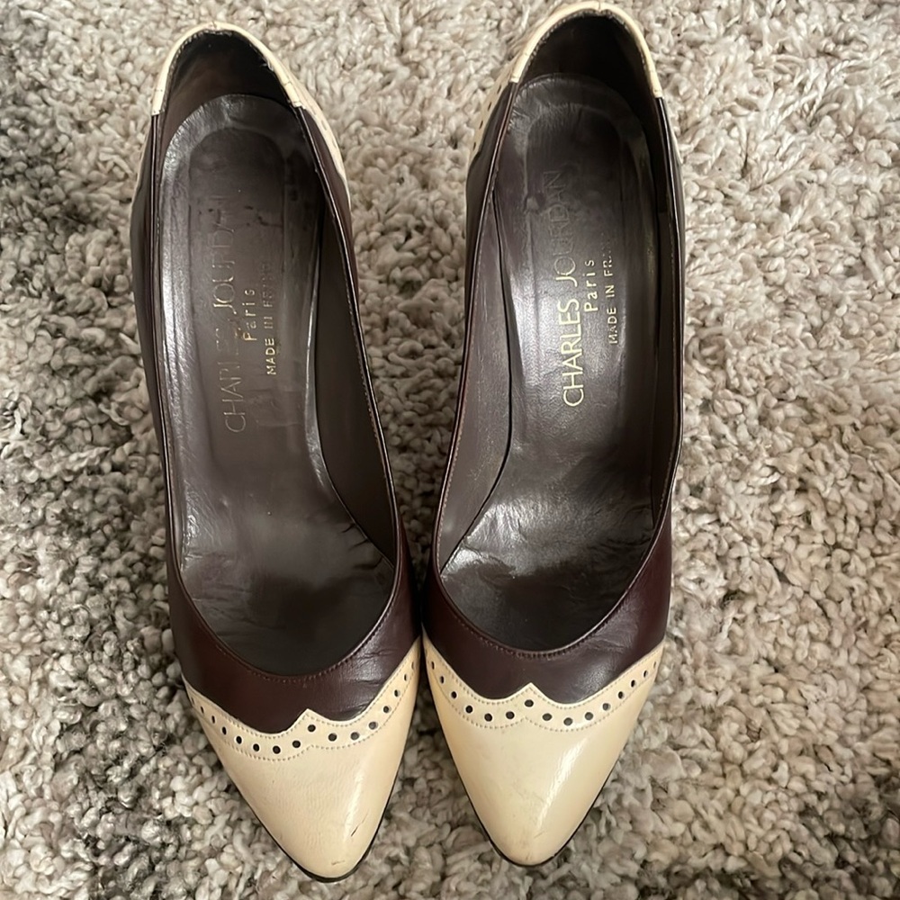 Charles Jourdan Spectator Heels